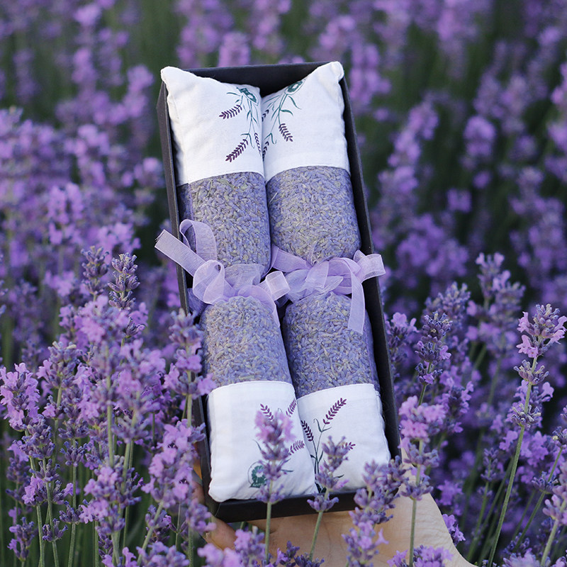 Lavender sachet natural dried flowers repellent mosquito repellent sleep wardrobe aromatherapy Dragon Boat Festival sachet sachet bag bag