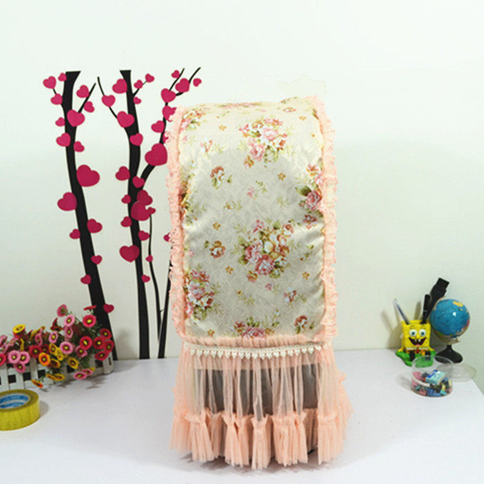 Modern new heating cover heater cover lace fabric dust cover cold and warm air cover towel special custom