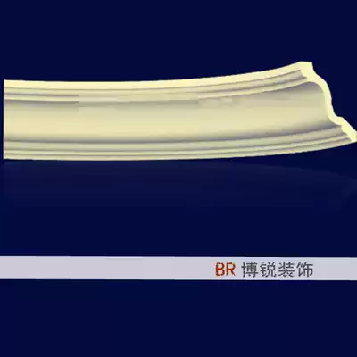 Gypsum suspended ceiling arc wholesale special-shaped gypsum line curved gypsum line decorative wall background wall ceiling