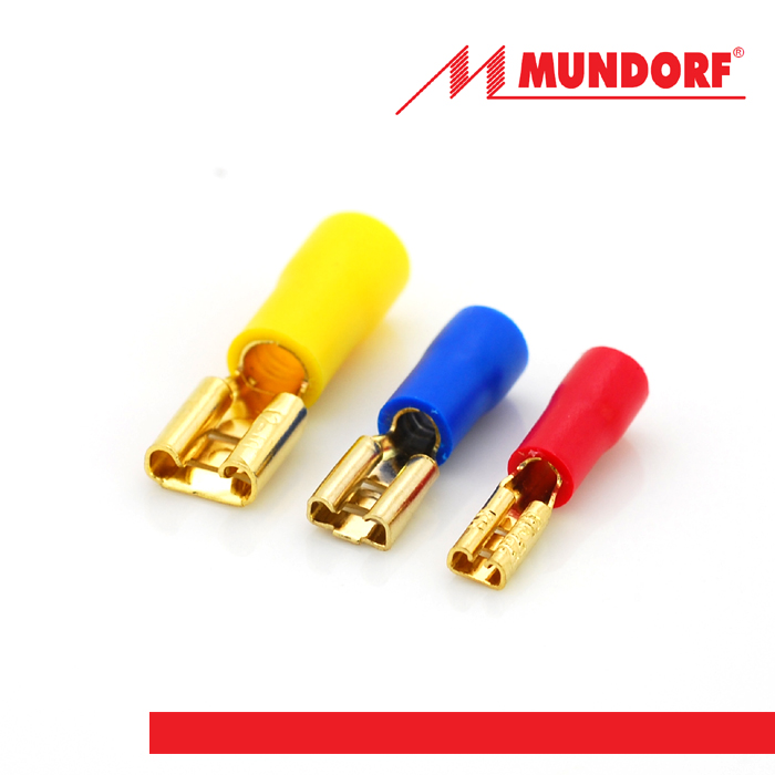 Mundorf MCAP connector plug-in speaker spring 2 8G 4 8G 6 3G Gold plated