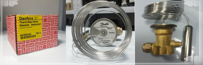 The Danfoss flatulence valve to catch the warm bag Danfoss TEX55 067G3209