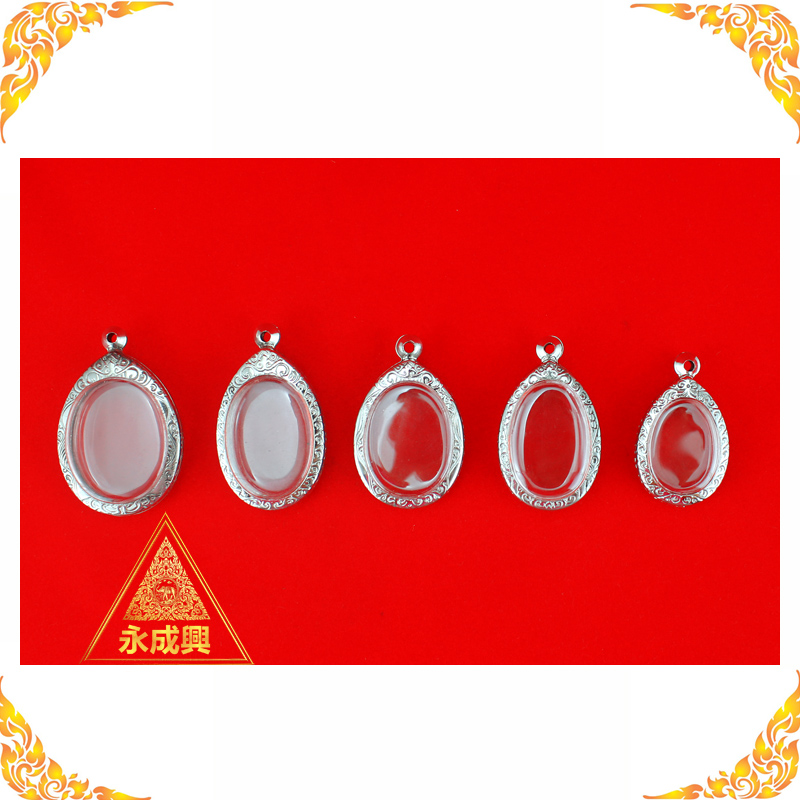 Yongcheng Thailand Flour Accessories Stainless Steel Sculpture Itself Imagine Oval Flat Shell Titanium Necklace
