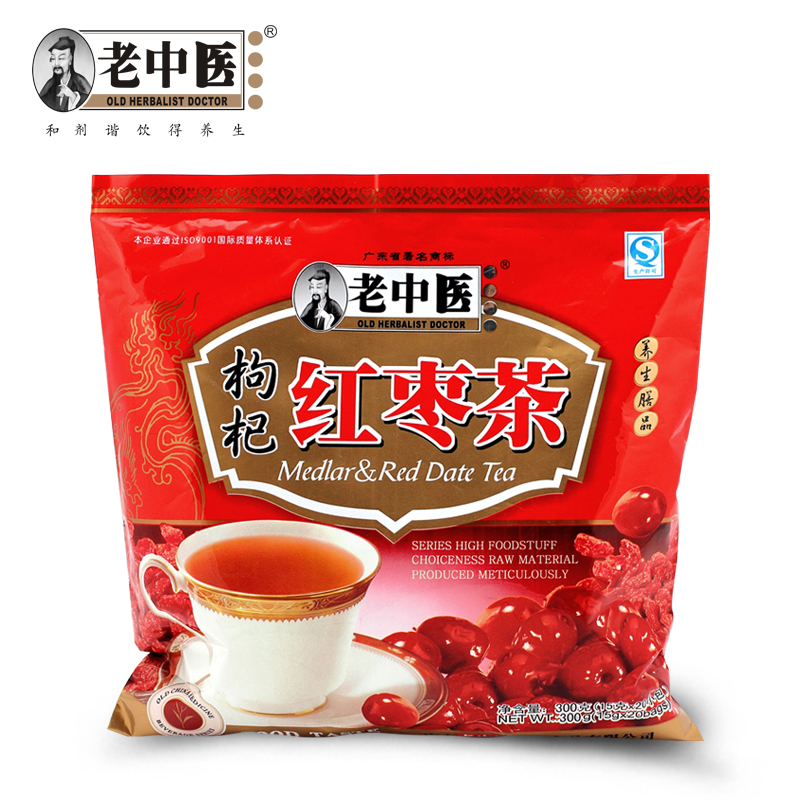 老中医 枸杞红枣茶 10g*15小包