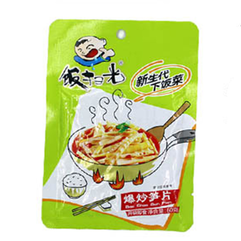 【天猫超市】饭扫光60g饭扫光爆炒笋片 佐餐佳品 袋装饭扫光