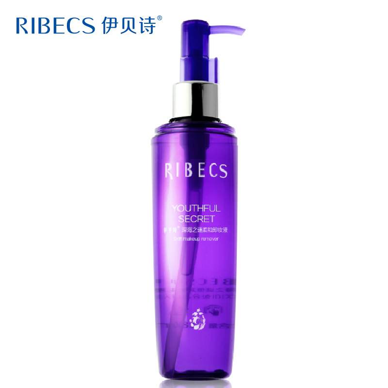 伊贝诗深海之谜柔和卸妆液180g 温和清洁卸妆脸部唇部眼部三合一