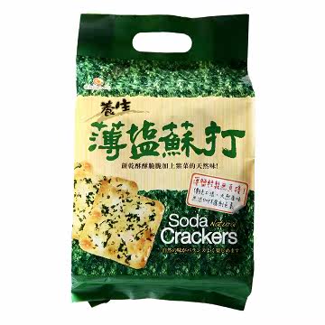 巧益 薄盐苏打饼 300g