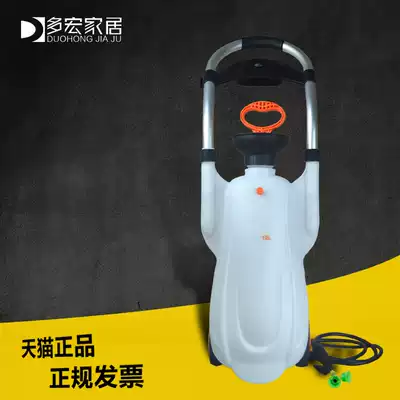 Mobile portable eyewash industrial double-head factory eyewash emergency portable eyewash 12L