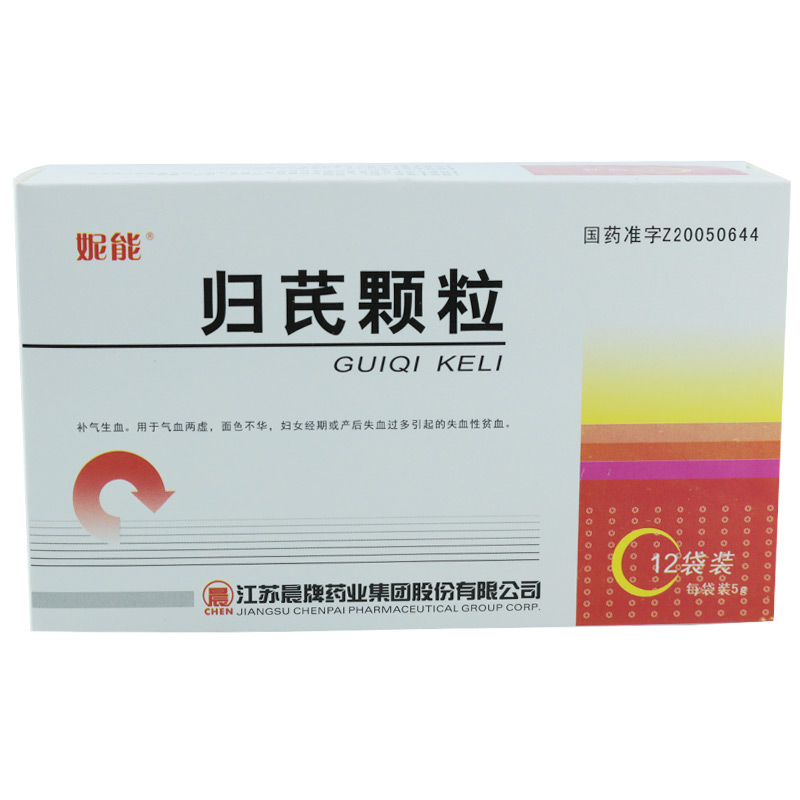 妮能 归芪颗粒 5g*12袋/盒