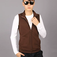 Mùa thu nam thể thao vest vest cotton không tay vest vest phiên bản Hàn Quốc của sinh viên tự tu vest vest mỏng áo ba lô nam