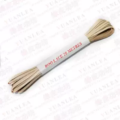 Imported kangaroo leather line NATURAL color 3MM WIDE AND THICK 1 1MM METERS