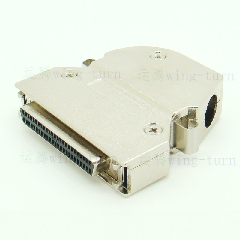 Yunteng FMD50F-75AL SCSI accessories iron shell side outlet hole DB50 core pressure line female head plug