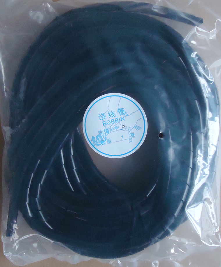 10 m 10 m 10mm black winding pipe protection wire not worn and insulated to improve the beauty of the wire bending