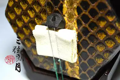 Suede erhu sound pad filter sound pad silencing pad thin soft erhu accessories