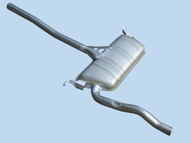 Application of the Volkswagen Passat field 1 8T mid-section exhaust pipe stainless steel silencers Passat collar and exhaust pipe