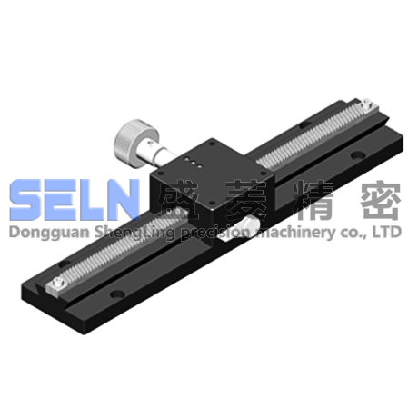 Factory direct X-axis LWX40-L200 long-stroke dovetail groove rack and pinion drive knob fine-tuning slide table