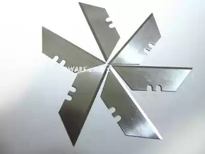 ST elastic safety knife replacement blade rebound telescopic knife unpacking replacement blade T-shaped trapezoidal STD001 Spring