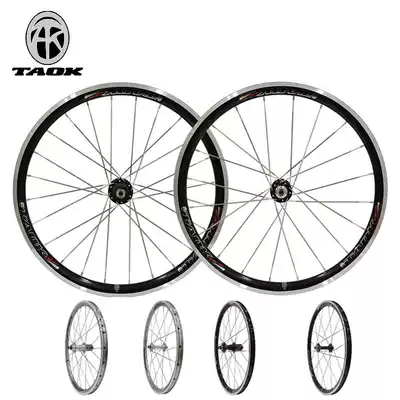 TAOK Tuoke 20 inch BMX Wheel Set Bicycle V Brake 451 Wheel Set Palin Huagu Aluminum Double Rings