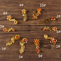 Wedding wishful hair clip Wedding wedding wishful brooch Bridal dowry product wishful clip Handmade hair clip Blonde clip