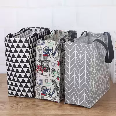 Portable canvas bag Hand-carried storage bag Lunch box Bento bag Lunch with rice tote bag Shopping bag Student canvas bag