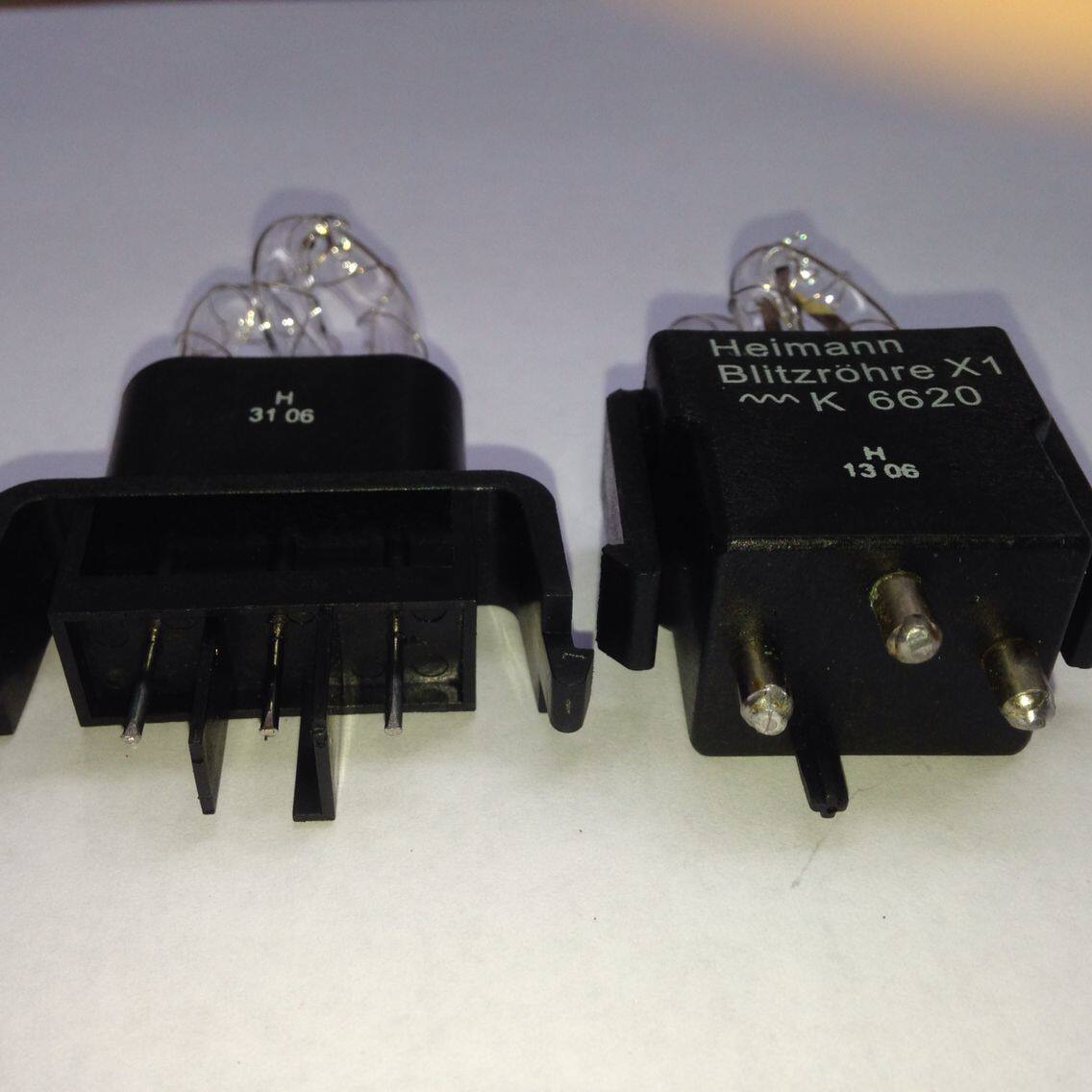 Stroboscopic lamp alarm flash Hyman with socket transparent lighting tube festive brightening landscape decorative light