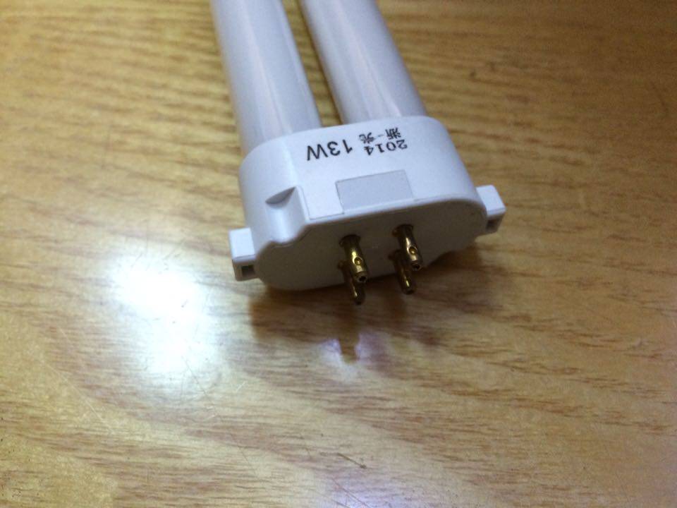 13W-table lamp tube 13W H Tube square four-pin 13W lighting tube square four-pin table lamp tube