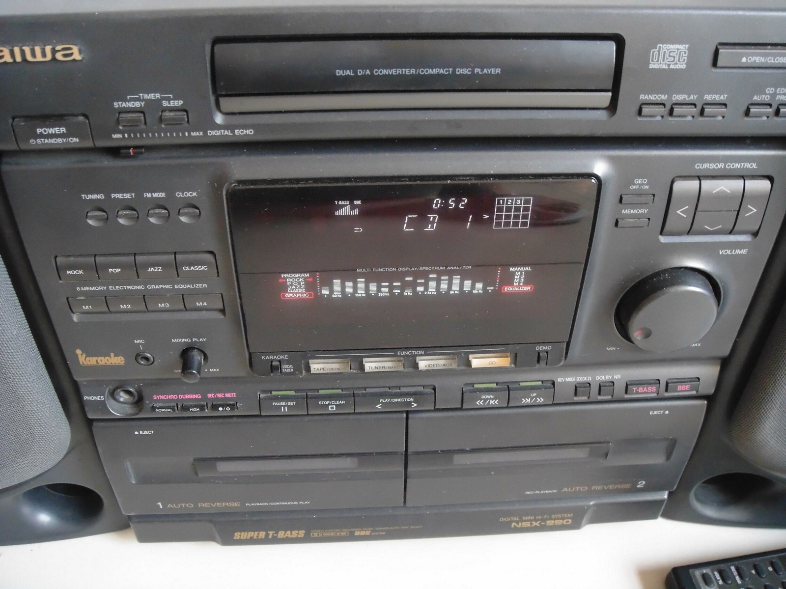 Secondhand Color New Japan Imports Aiwa Aiwa NSX-990 Combo Sound Host Function Normal-Taobao