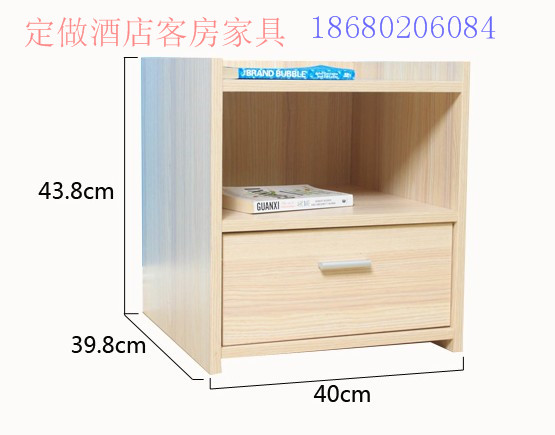 Guangzhou Customized Special price Easy and fast hotel Guest House Furniture Apartment Furniture Apartment Furniture home Nightstand Luggage Cabinet