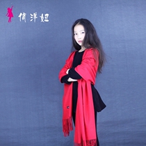 New super large multi-purpose quality simple tassel solid color multicolor imitation cashmere shawl scarf factory direct sales