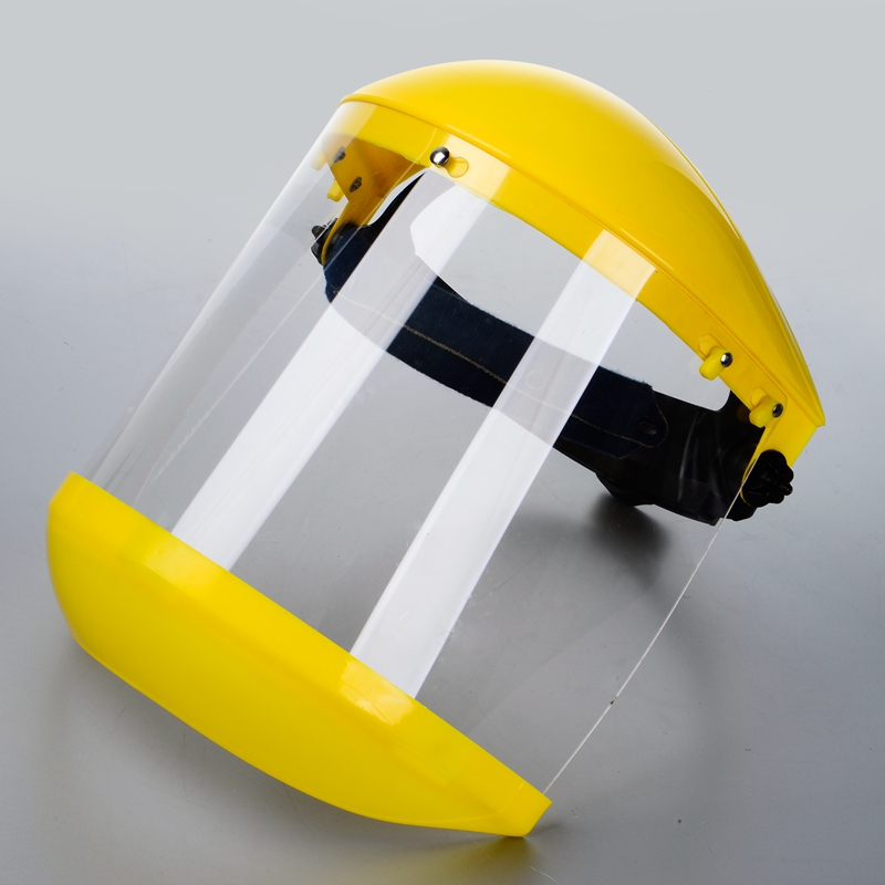 New product with Le sign anti-shock chemical splashes high temperature resistant chin protective face screen polished dust-proof puncture mask