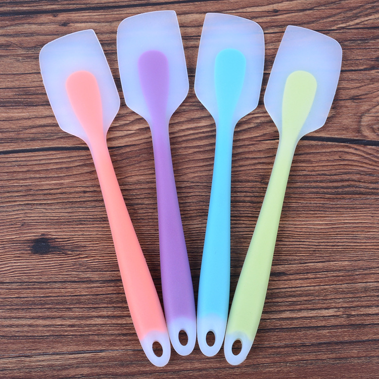Baking Tool Large Integrated Silicone Spatula Making Cake Baking Cream Spatula Rubber Spatula Mixing Scraper
