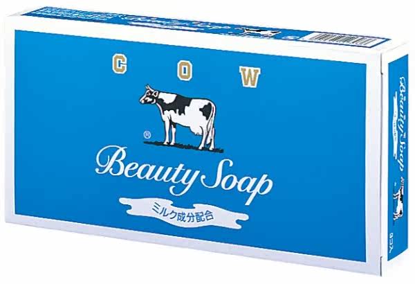 牛乳石碱蓝盒皂-茉莉清爽85g(3入)台湾官网直邮进口