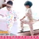 Bộ đồ liền thân cho bé trai mùa thu và mùa đông tay dài cotton dày phục vụ nhà bé cộng với kích thước cộng với đồ ngủ trẻ em nhung đồ bơi cho bé gái Áo liền quần
