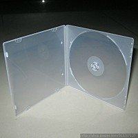 CD case insertable cover soft plastic ultra-thin CD case blank soft plastic thin CD PP box CD case