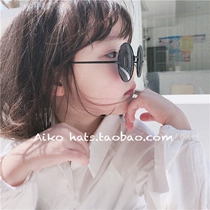 ◆ AIKO ACC ◆ Korean childrens spring and summer round Prince sunglasses sun glasses anti-ultraviolet tide