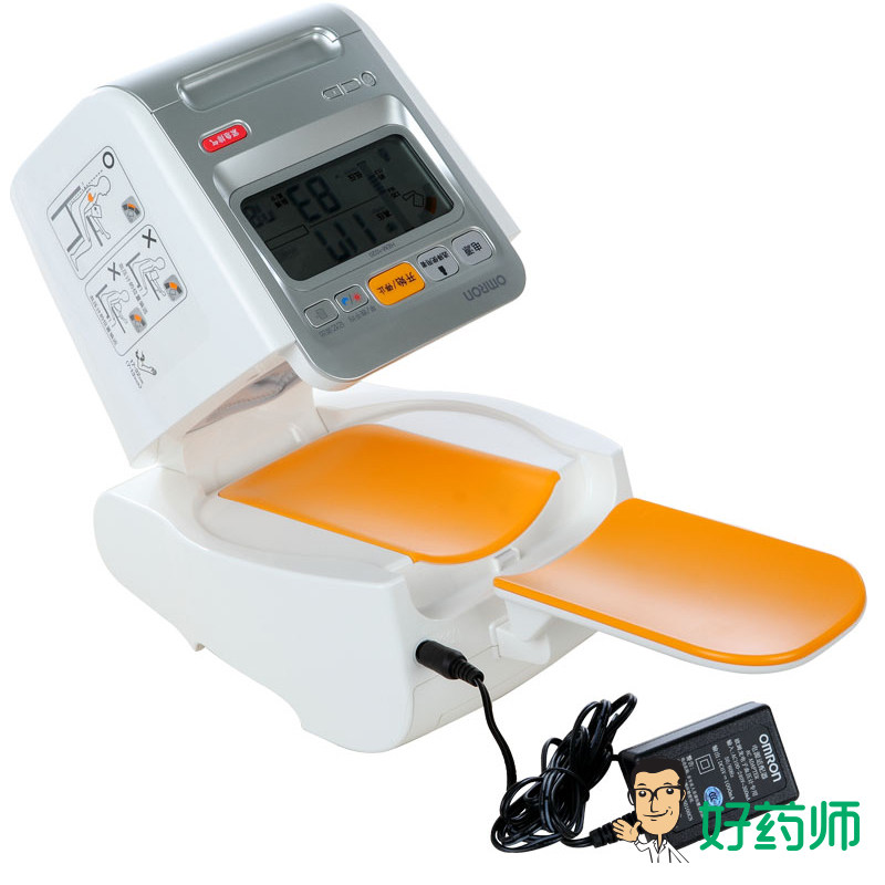 欧姆龙上臂式电子血压计HEM-1020 智能臂筒式 家用血压仪