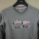 Li Ning Womens 2018 mới đào tạo áo len thể thao ấm áp áo thun nữ thể thao AWDM066 sweater hồng Thể thao lông cừu / jumper