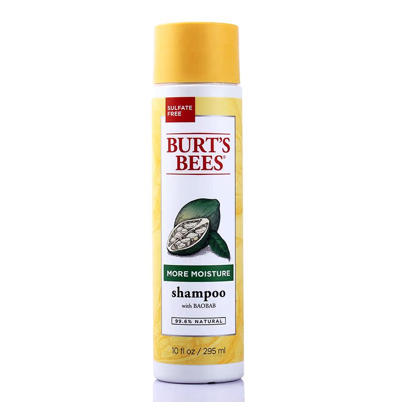 美国正品 Burt's Bees小蜜蜂面包树/生命树洗发水295ml 儿童孕妇
