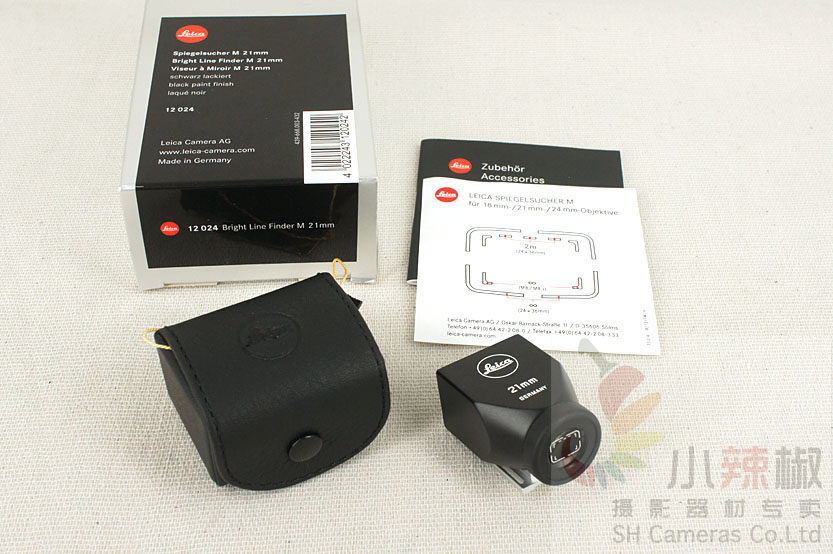 Leica 21mm Metal Viewfinder 21mm F1 4 Special Black Silver 12024 12025