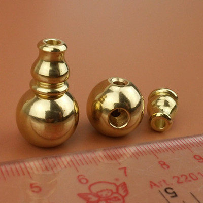 15MM brass brass bracelet bracelet DIY accessories three - way copper buddha head 108 beads