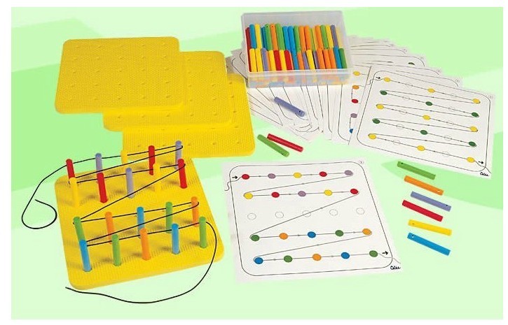 Oriental baby - friendly toys Baby - toys Infant - toys Interspersed stump intelligent pile board group Yi - intelligent blocks