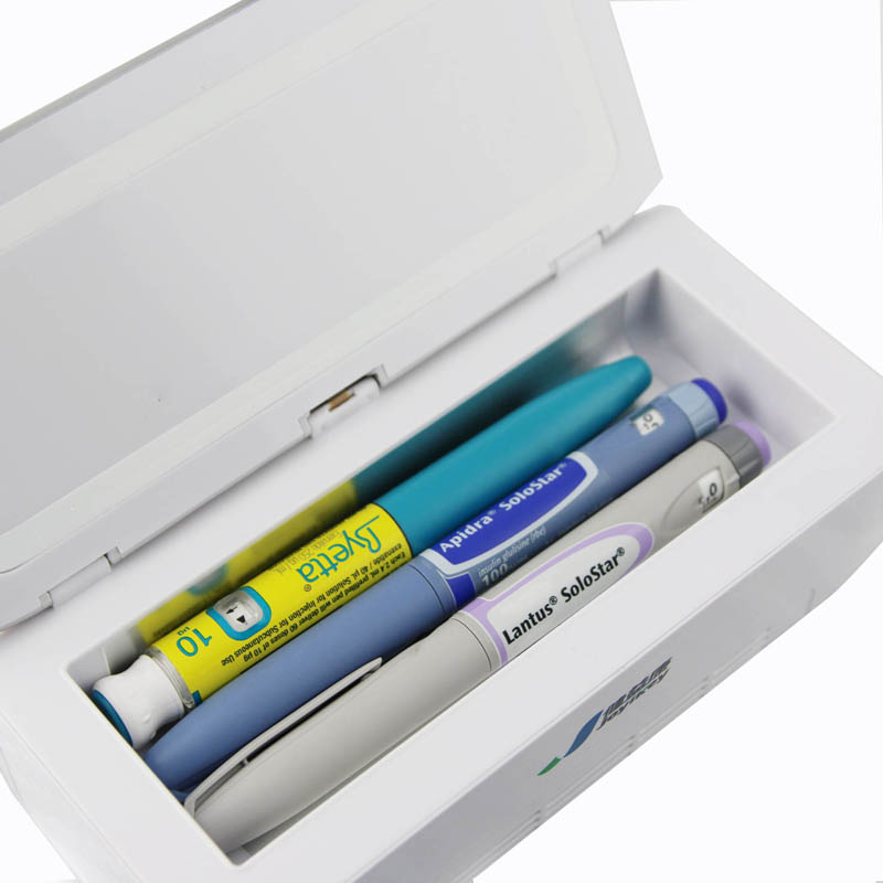 健益康胰岛素冷藏盒 2-25度药品储存恒温箱  /车载小冰箱 jr