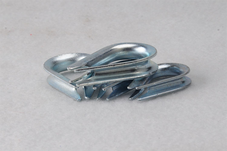 Steel wire rope special ringer not hurt steel wire ringer steel wire rope fitting triangular ring quarmouth chicken heart ring M6