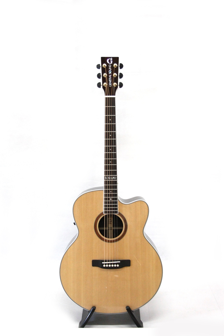 (Total Agent Line Goods) Gcard PER-60J 41 inch Cloud Cedar Veneer Folk Guitar Wood Guitar 