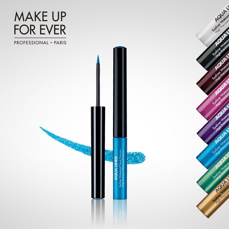 MAKE UP FOR EVER/玫珂菲防水炫彩眼线液1.7ml 精细持久不晕染