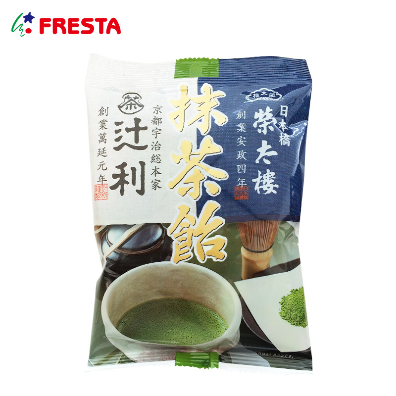 【日本直邮】进口休闲零食荣太楼 辻利抹茶糖果