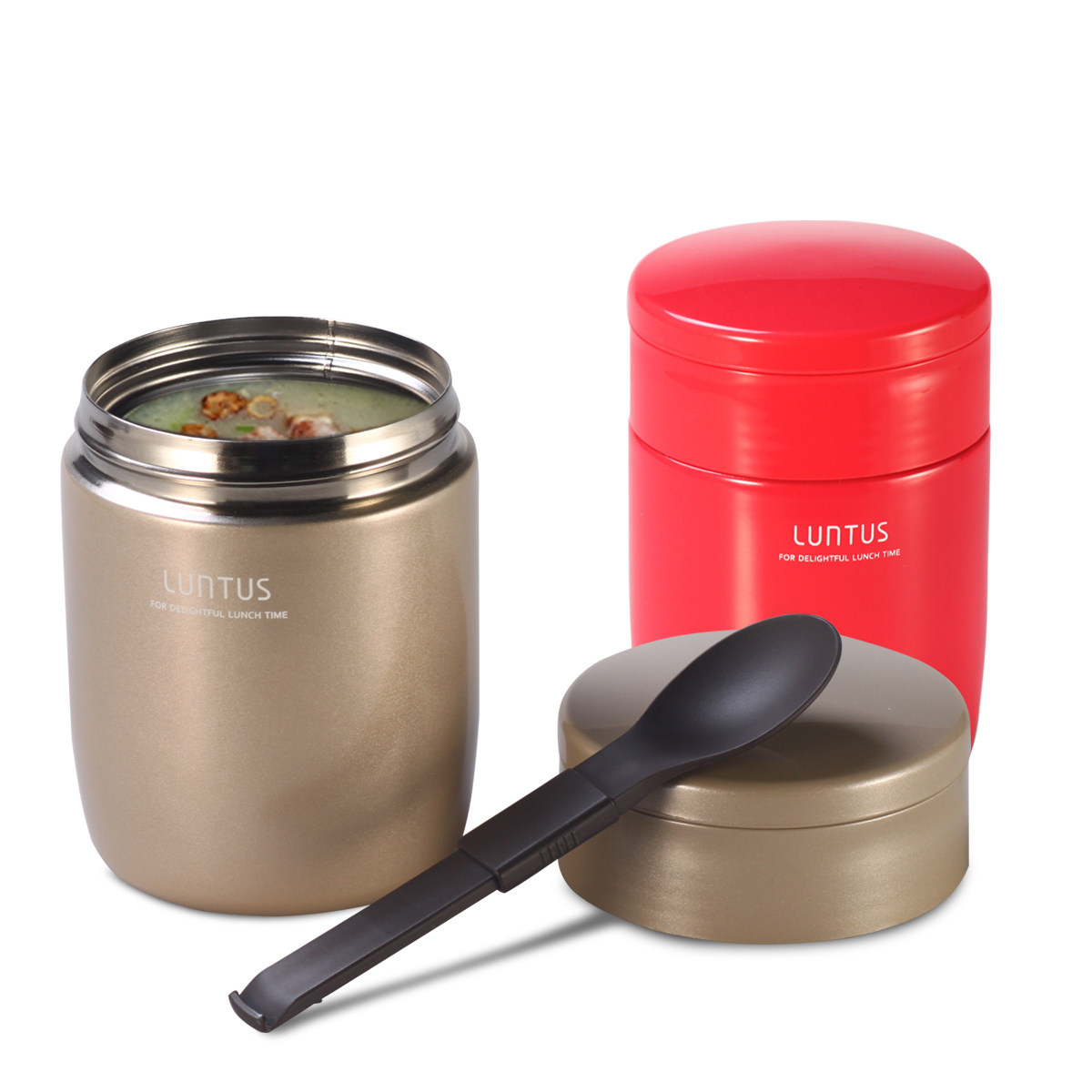 正品asvel冷热不锈钢保温汤杯汤罐饭缸便当饭盒粥汤保温罐包邮