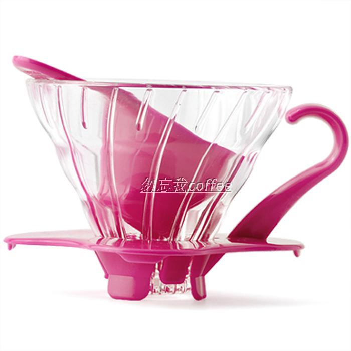 Japanese HARIO Coffee Filter Cup V60 Coffee Filter Cup Glass Filter Cup (VDG-02GP)