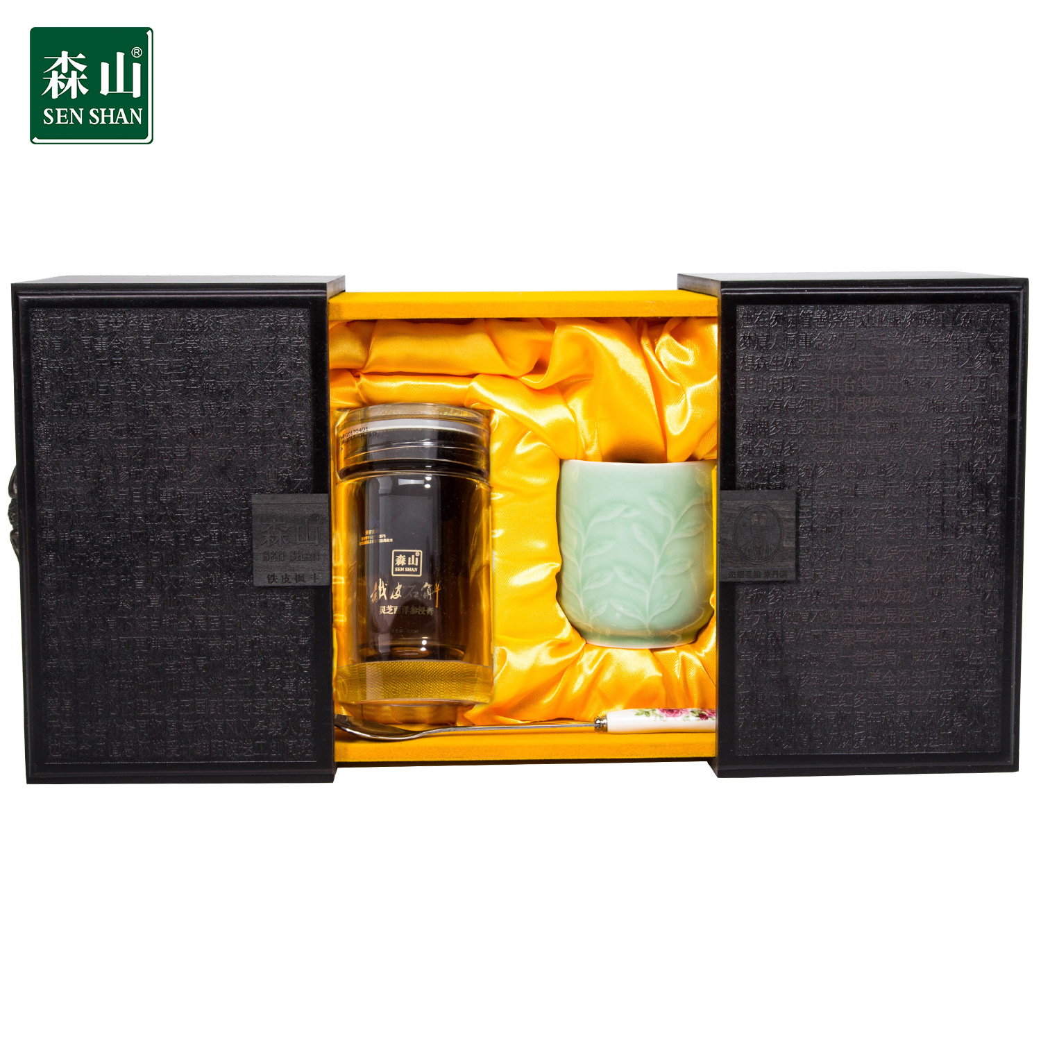 Morishan brand Tiepi Fengdou Ganoderma lucidum American ginseng extract 100ml bottle to enhance immunity health conditioning extract