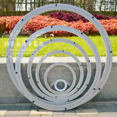 NKELE table turntable bearing Aluminum alloy round turntable universal turntable Glass base 200mm thickness 9mm