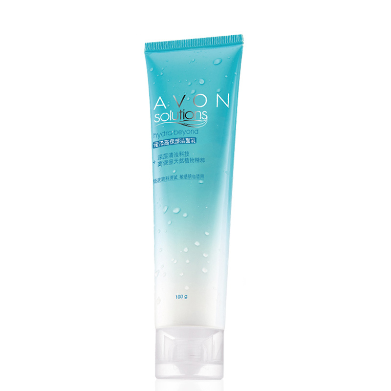Avon/雅芳滢泽高保湿洁面乳100克深层清洁补水